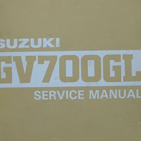 Suzuki GV700GL Service manual 1984