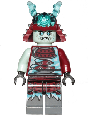 100% Ny Lego Ninjago minifigur Blizzard Samurai