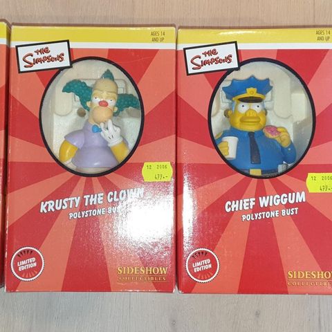 The Simpsons Polystone statuer fra Sideshow collectibles