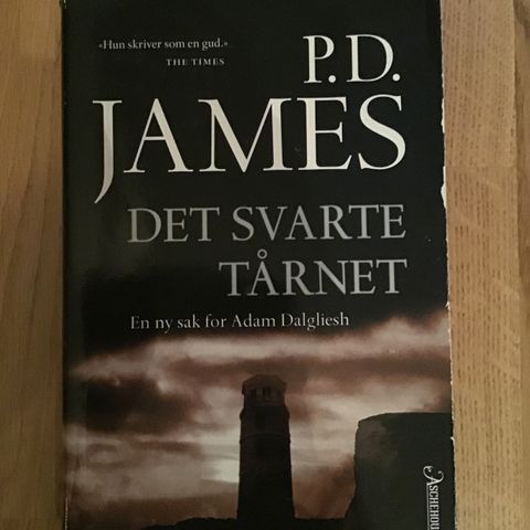 Bok: P.D. James, Det svarte tårnet