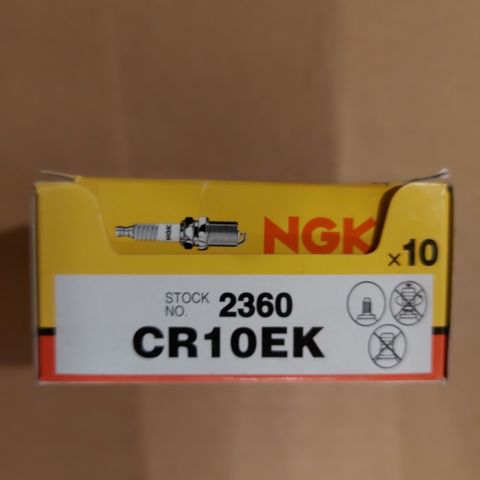 NGK CR10EK Tennplugger