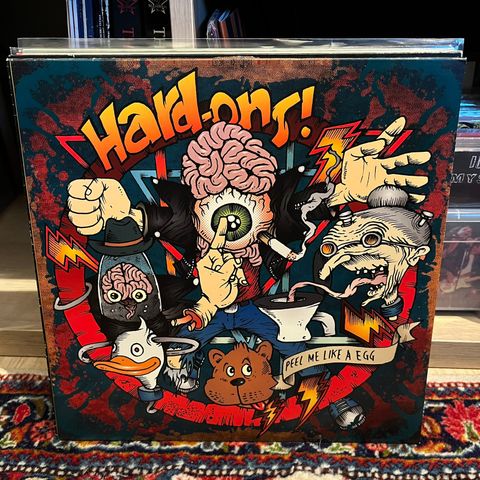 Hard Ons - Peel Me Like An Egg  🥚 LP  Vinyl