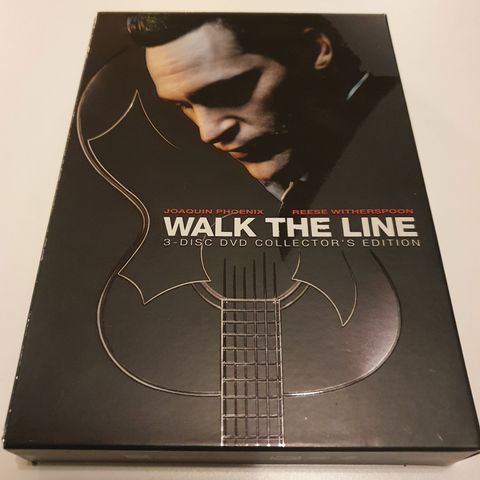 WALK THE LINE - DVD collector's edition + 3-spors CD (filmmusikk)