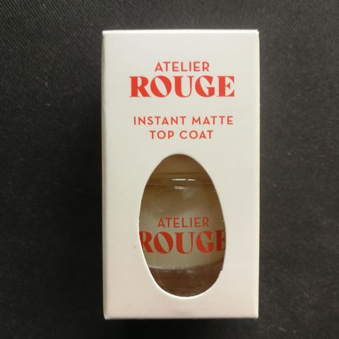 Atelier Rouge top coat matte neglelakk