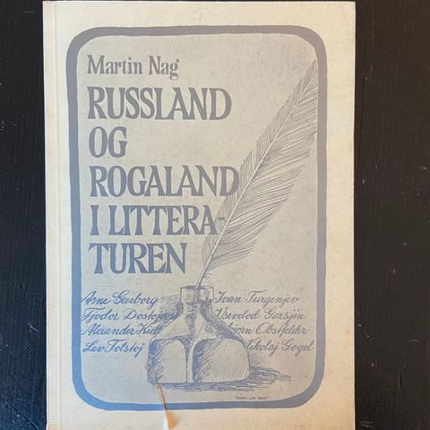 Martin Nag - Russland og Rogaland i litteraturen