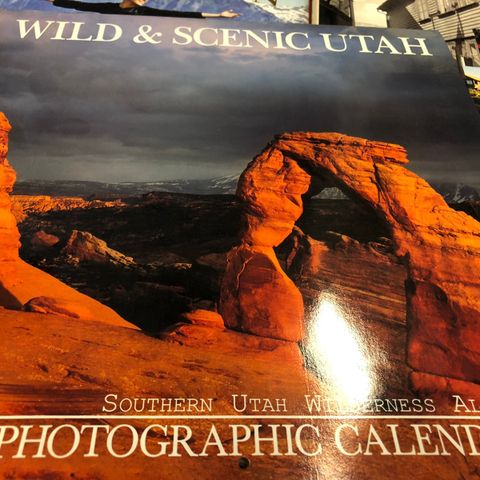 Wild and scenic Utah 995 photographic calendar til salgs.