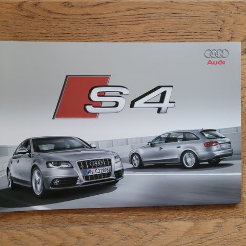 Brosjyre Audi S4 2010 (April 2009)