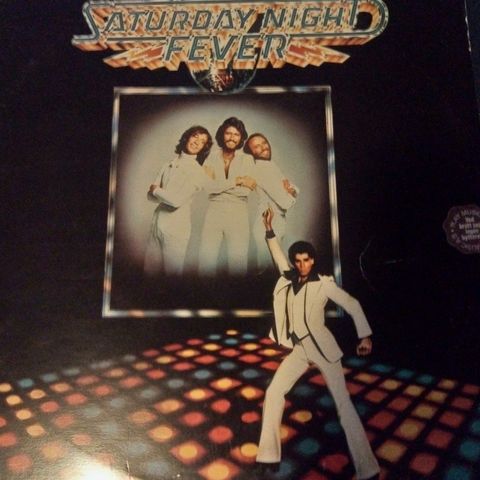 Saturday Night Fever - soundtrack dobbelt- LP