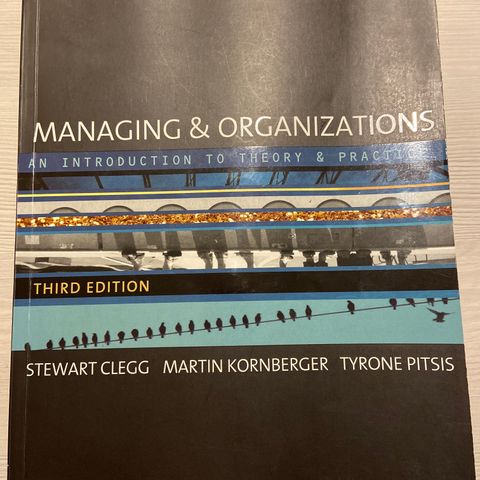 Managing & organizations