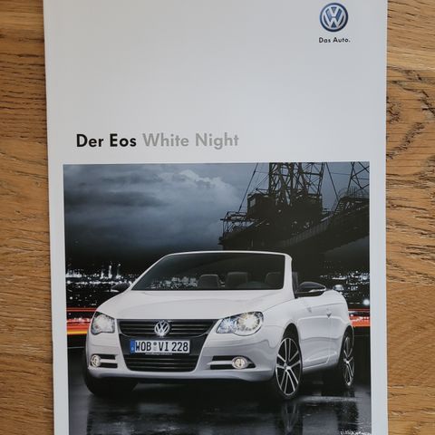 Brosjyre VW Eos White Night 2010 (May 2009)