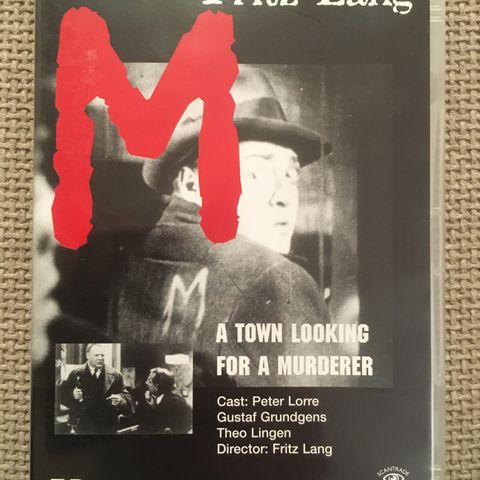 Fritz Lang - M (DVD)