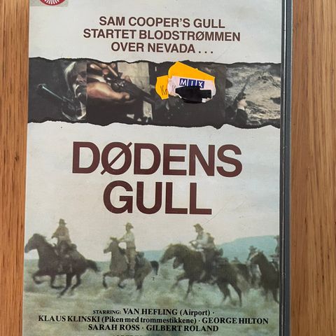 DØDENS GULL ( VHS Big Box )