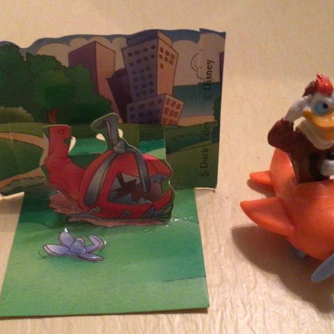 Disney Duck Tales Rotor Mckvakk pvc figur