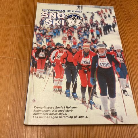 SNØ OG SKI 1981 - SKIFORENINGENS ÅRBOK