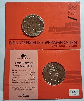 OPERAMEDALJEN 2008