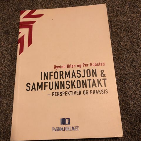 Informasjon og samfunnskontakt