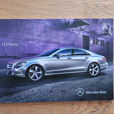 Brosjyre Mercedes CLS-Klasse 2011 (01/2011)