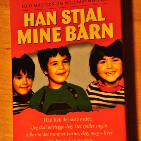 Han stjal mine barn. Patsy Heymans. (AE) Innb. Sendes