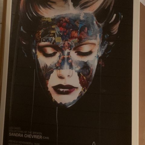 Sandra Chevrier, signert, urban street art, Whatson, nuart, Woods