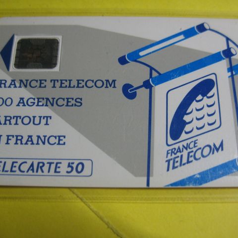 Telekort Fransk  50 U