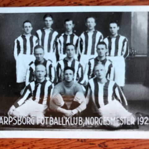 Sarpsborg Fotballklubb 1929 Harry Arne Yven Bredo Wass Rolf Nordwall