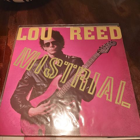 Lou Reed "Mistrial" LP