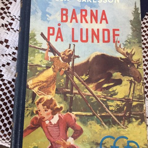 Barna på Lunde.   Elsa Carlsson.  Fra 1952