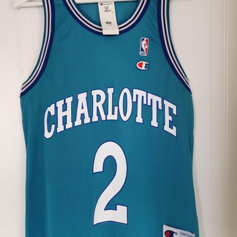 1991/92 - NBA Champion Vintage - Charlotte Hornets jersey