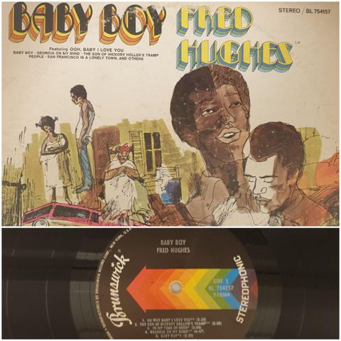 VINTAGE/RETRO LP-VINYL "BABY BOY/FRED HUGHES "