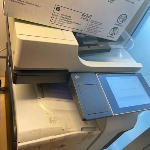 HP laserjet 500 color mfp m575 skriver