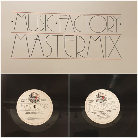 VINTAGE/RETRO LP-VINYL DOBBEL "MUSIC FACTORY/MASTERMIX "