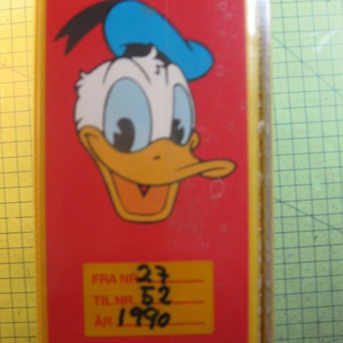 Donald Duck & Co i perm 1990 Mellom nr 27 - 52. - 24 stk. Se bilde info.