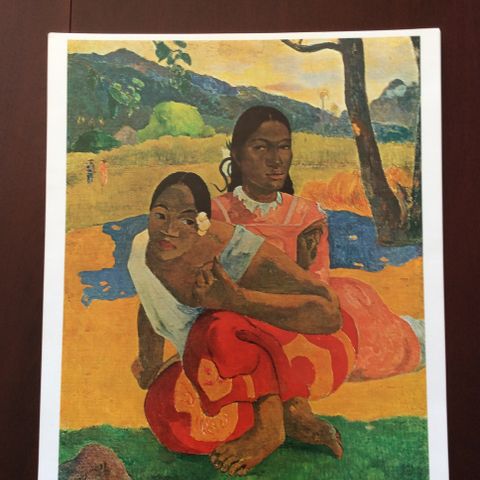 Plakat/ trykk av Paul Gauguin