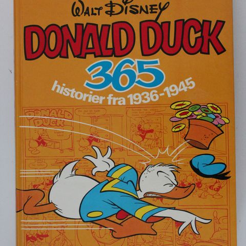 JAG BOK BOK NR 5 DONALD DUCK 365 HISTORIER FRA 1936 - 1945