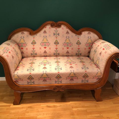 Lekker sofa og lenestol fra kvalitetsmerket Selva. Italiensk design