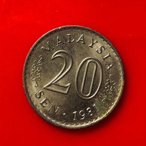 Malaysia 20 Sen 1981