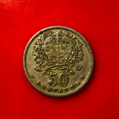 Portugal 50 centavos 1956 (1608C)