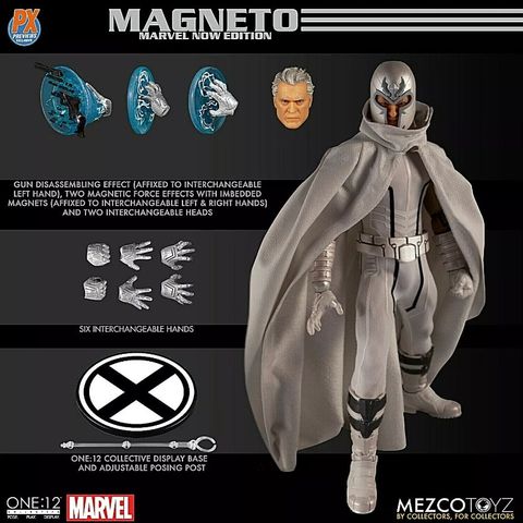 Mezco one:12 Magneto PX Previews Exclusive