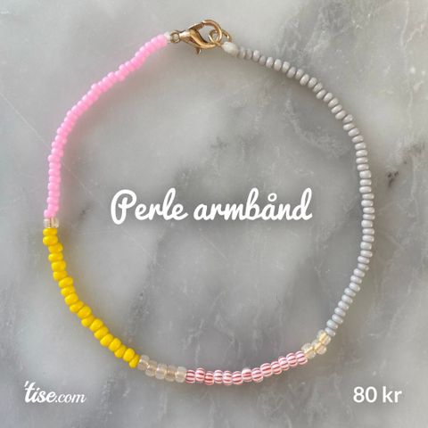 Armbånd - smykke - perlearmbånd (ligner litt Anni Lu)