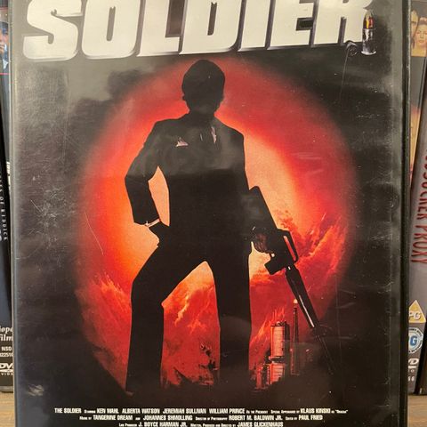 [DVD] The Soldier - 1982 (norsk tekst)