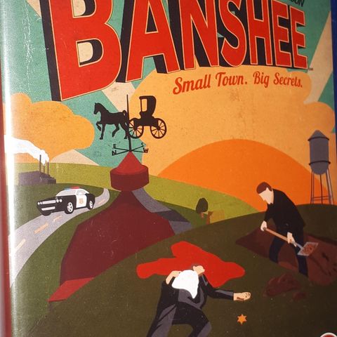 4 BLU RAY.BANSHEE.THE COMPLETE FIRST SEASON.