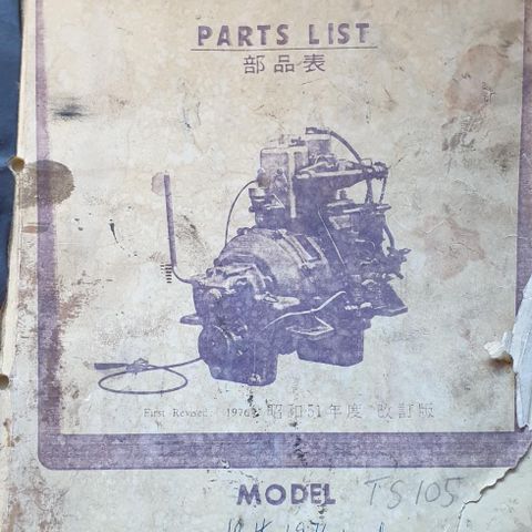 Yanmar service manual dele lister SB YS SV SVE