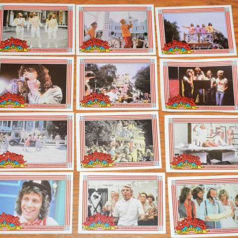 Monty Gum Collector's Cards from 1978 Sgt. Pepper Lonely Hearts Club, complete