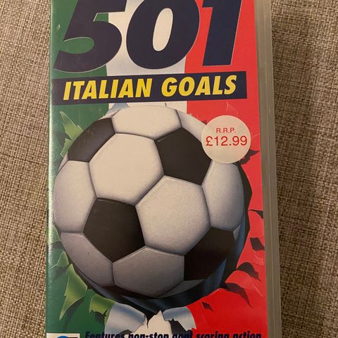 Italiensk fotball 1990-1994 (2 Vhs kassetter)