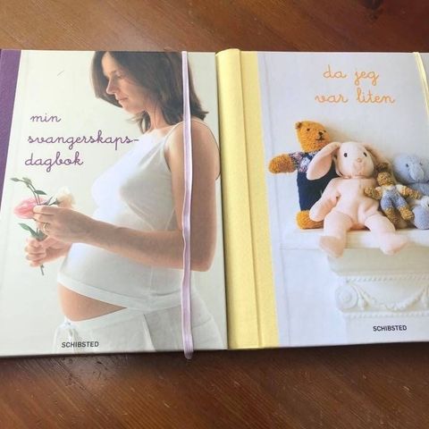 Ubrukt svangerskaps- og babybok