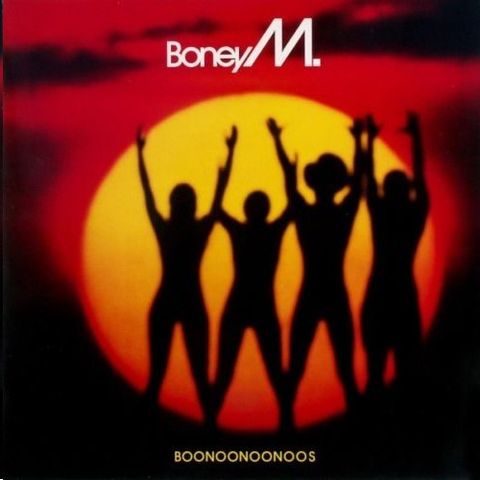 Boney M. – Boonoonoonoos   M/ stor poster( LP, Album,  1981)