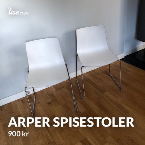 Arper Stoler Spisestue Italienske