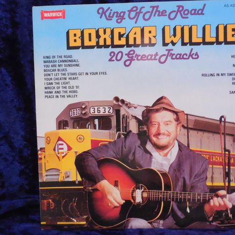 BOXCAR WILLIE - KING OF THE ROAD - COUNTRY - JOHNNYROCK