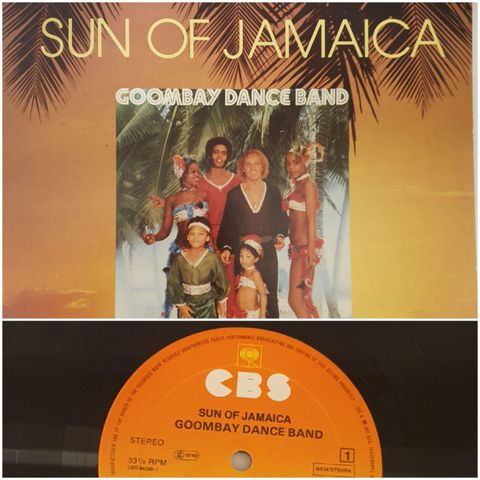 VINTAGE/RETRO LP-VINYL "SUN OF JAMAICA/GOOMBAY DANCE BAND "