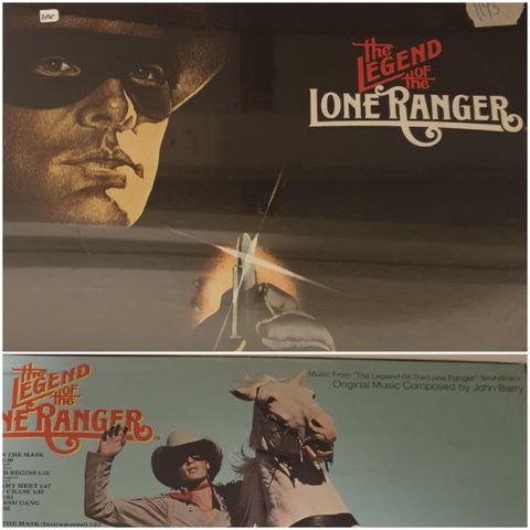 VINTAGE/RETRO LP-VINYL "THE LEGEND OF THE LONE RANGER "